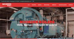 Desktop Screenshot of noordenboilers.com